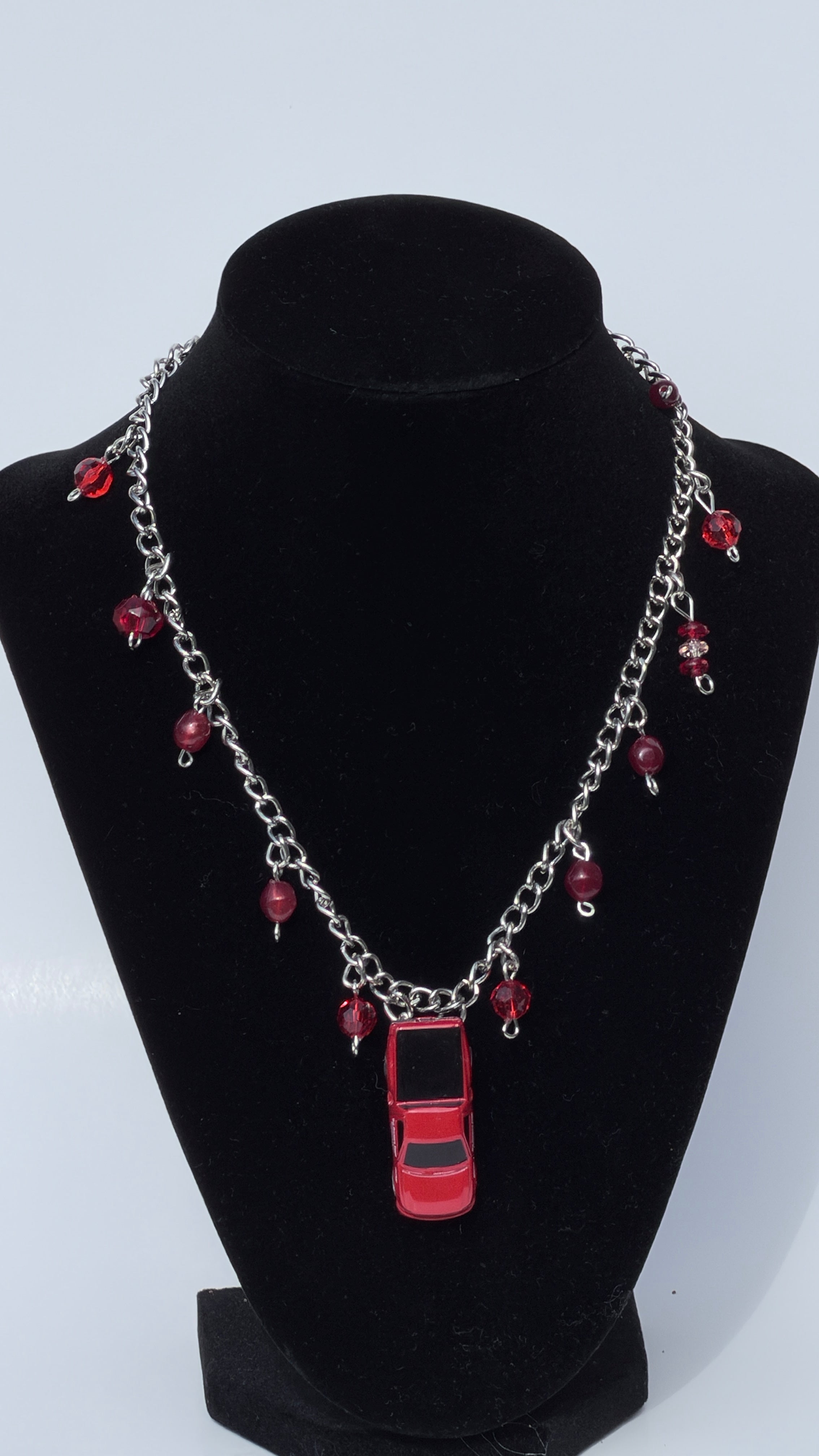 1999 red F-150 SVT Lightning Necklace