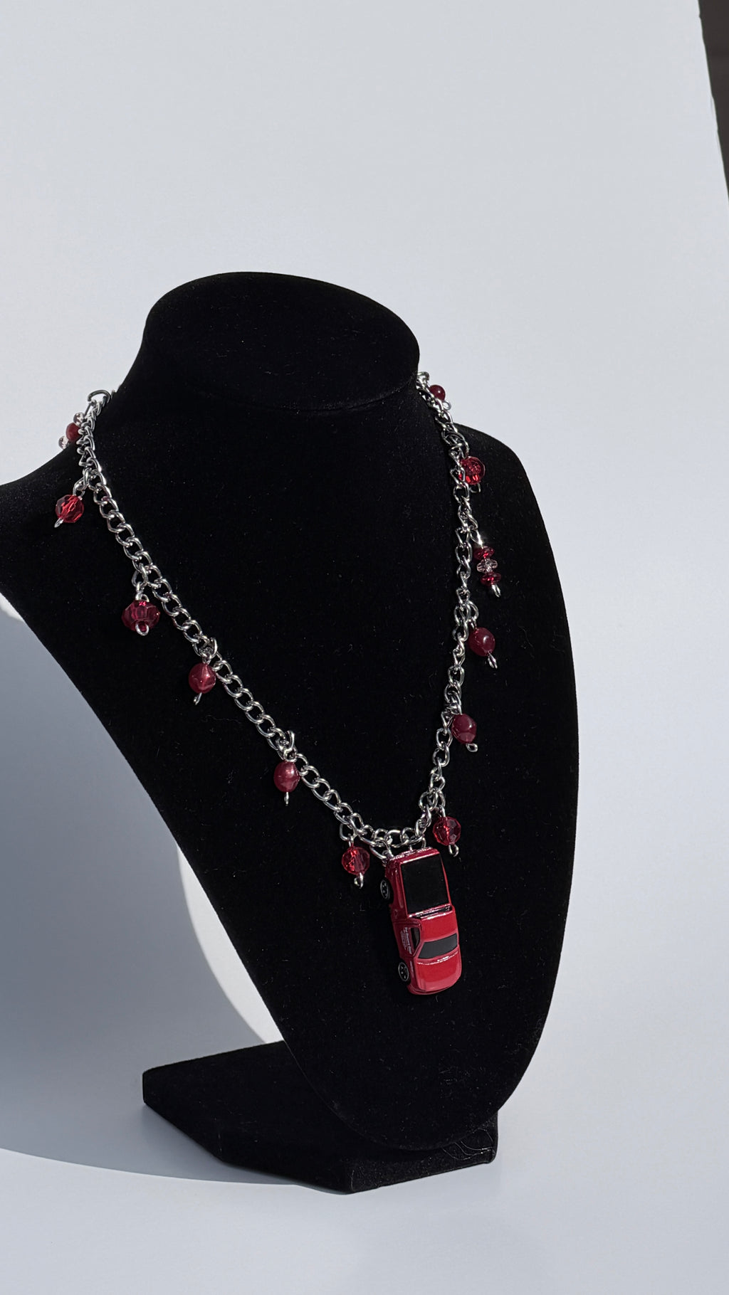 1999 red F-150 SVT Lightning Necklace