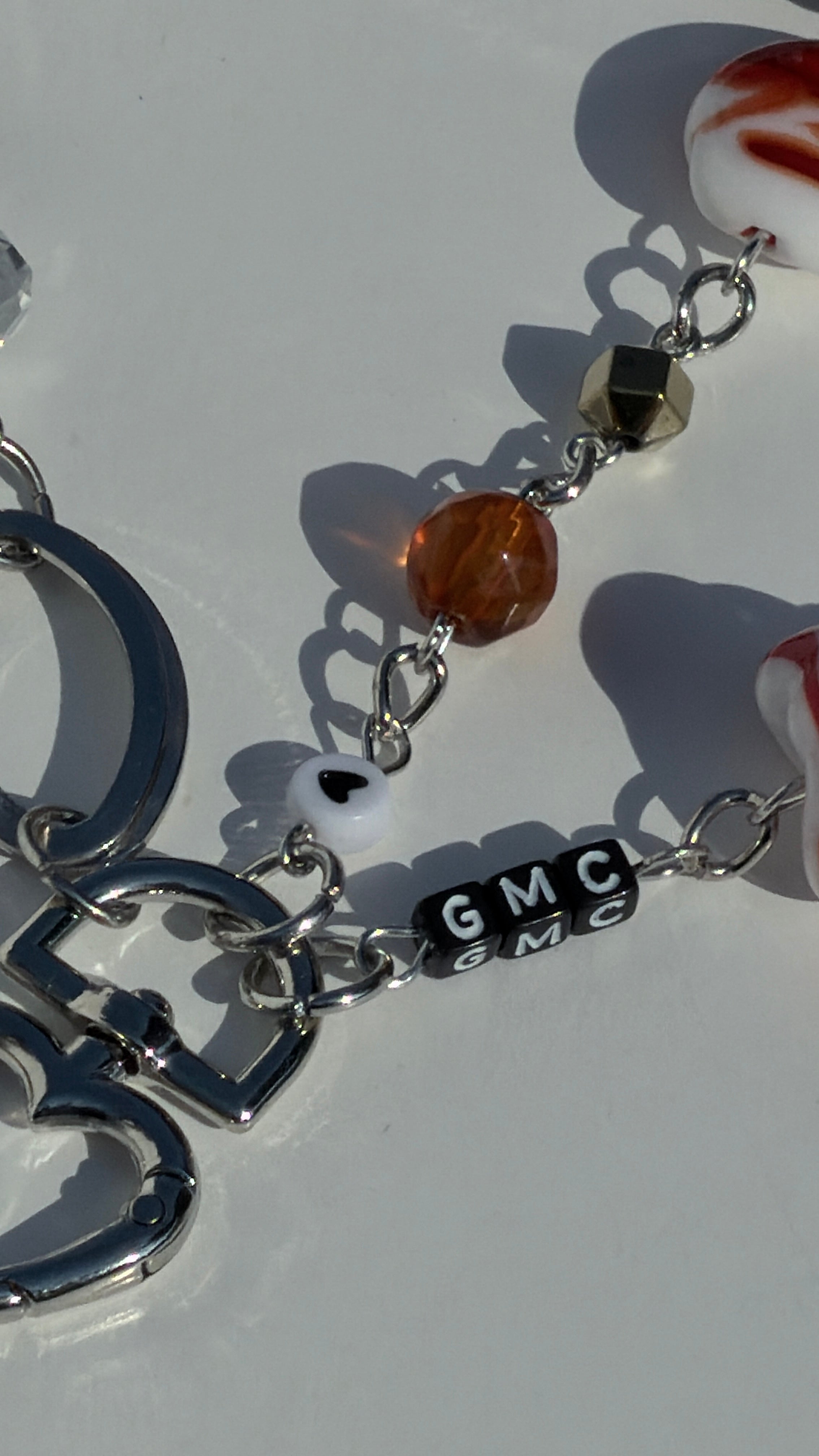 1991 GMC Heart Keychain