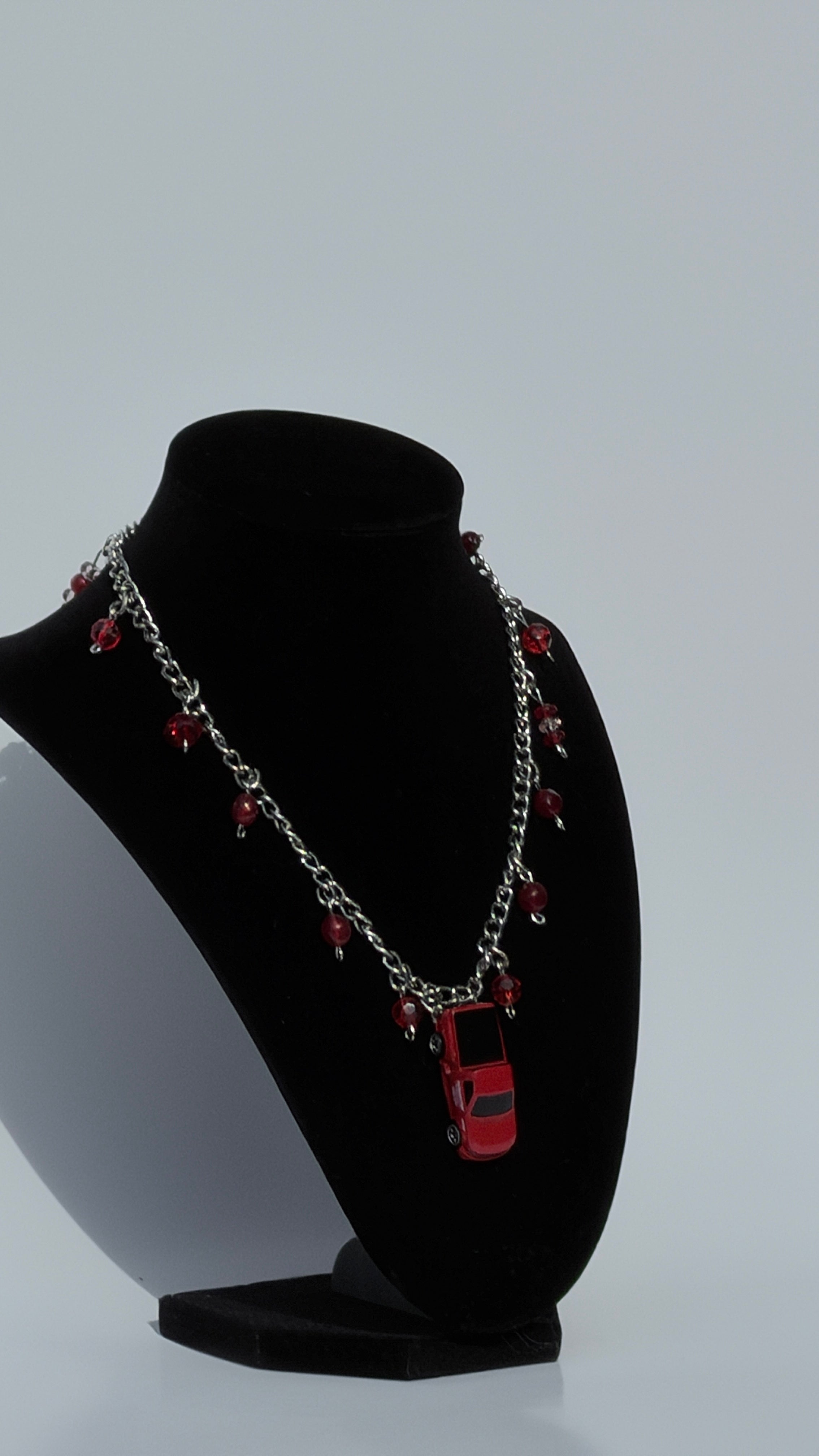 1999 red F-150 SVT Lightning Necklace