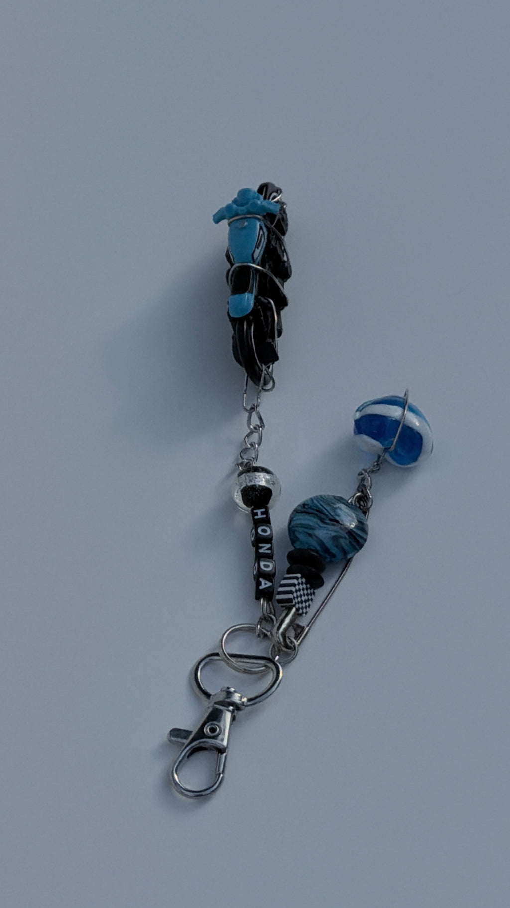 Honda Motorcycle Hot Wheels Keychain