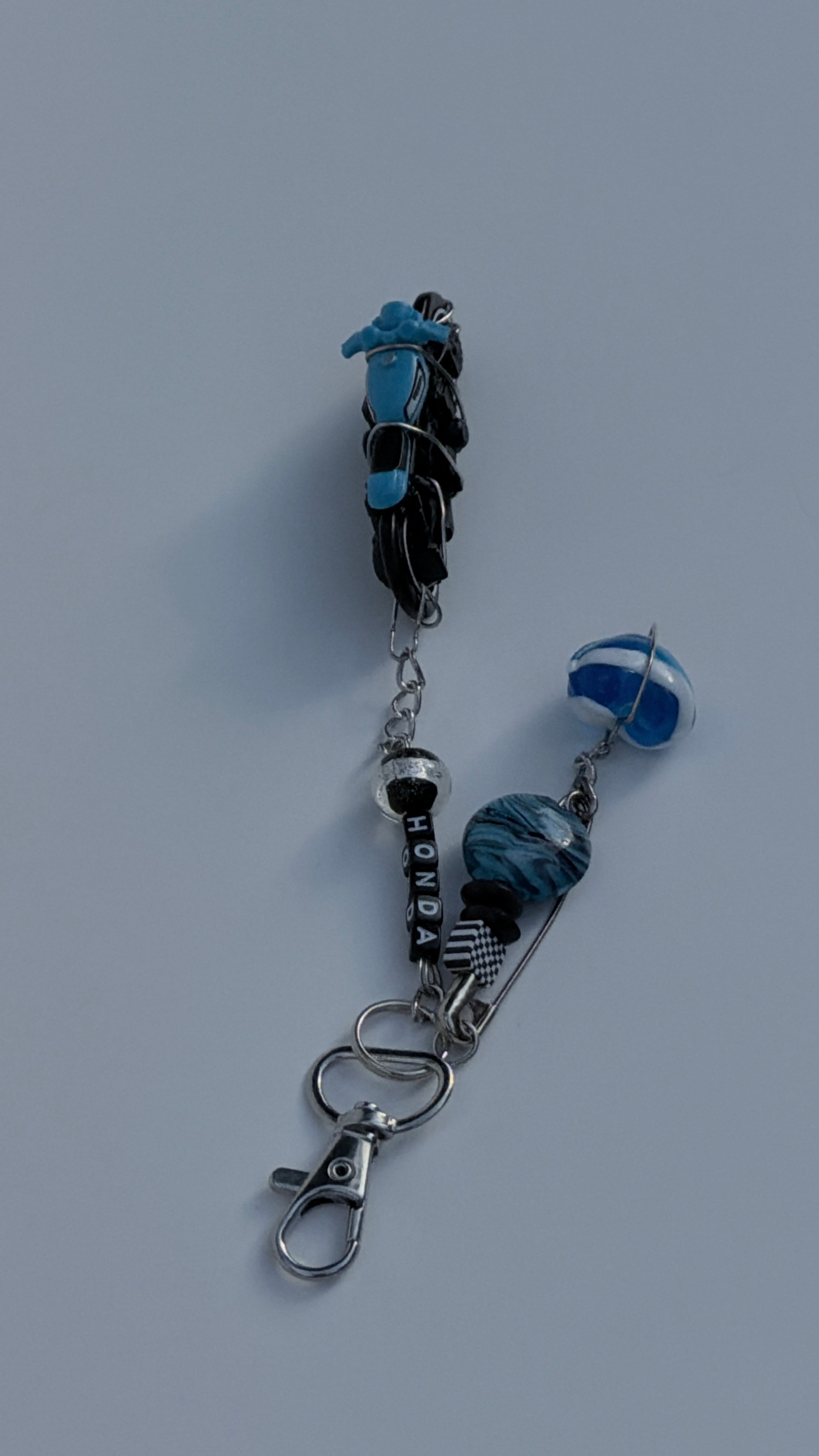 Honda Motorcycle Hot Wheels Keychain