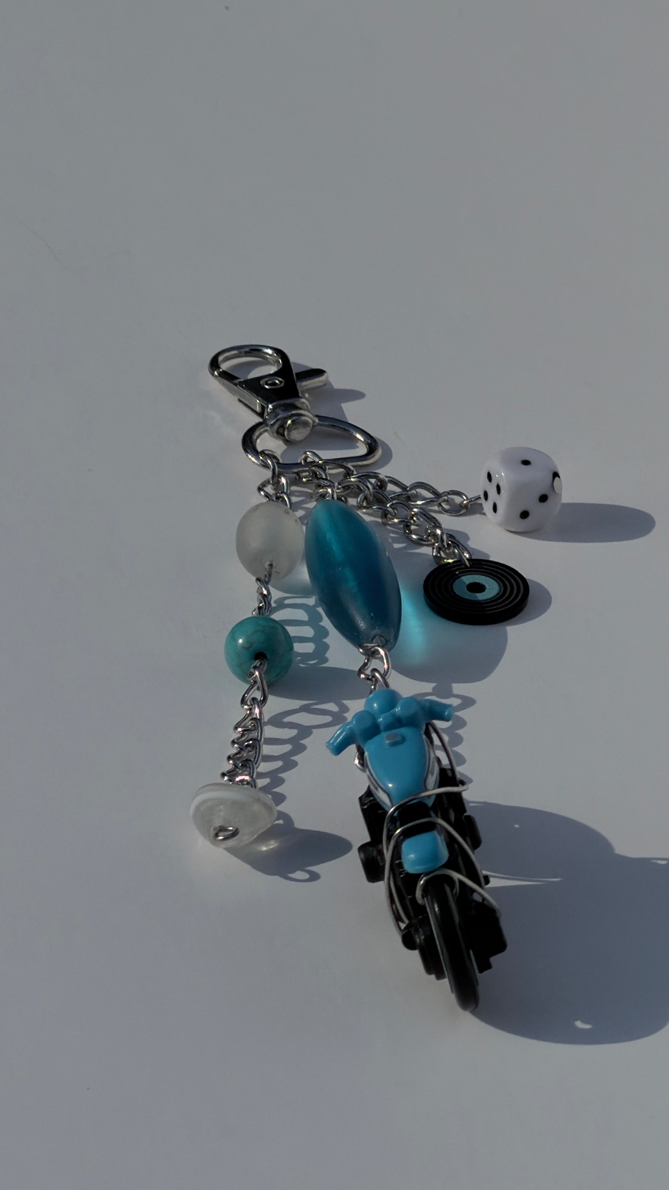Honda Motorcycle Hot Wheels Keychain
