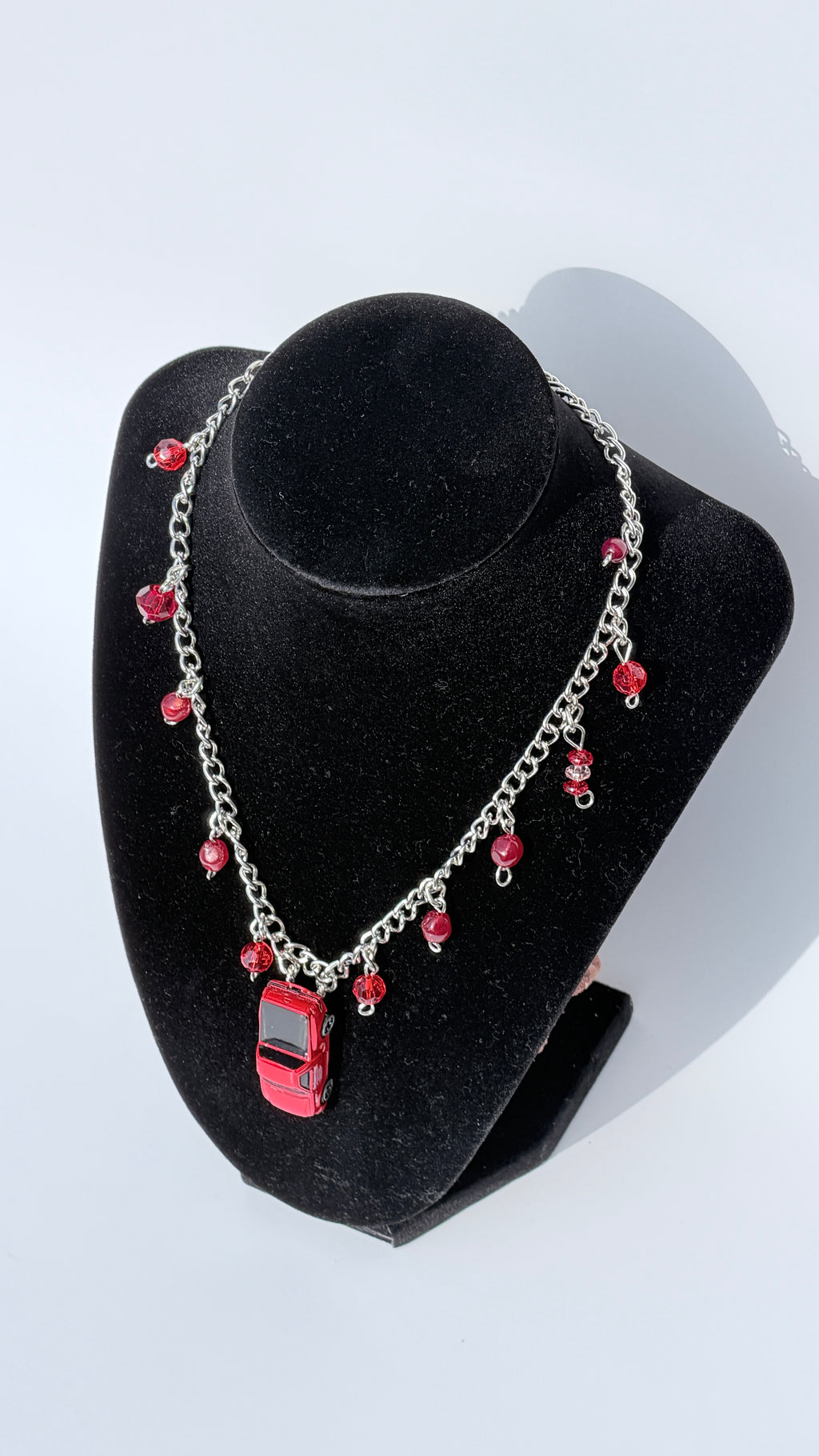 1999 red F-150 SVT Lightning Necklace