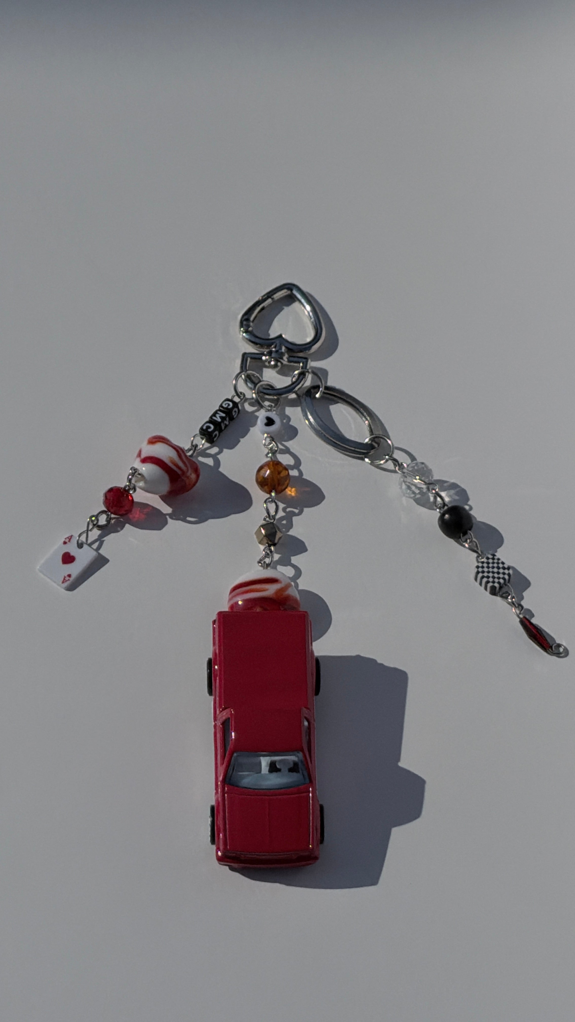 1991 GMC Heart Keychain
