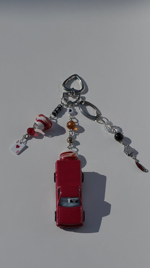 1991 GMC Heart Keychain