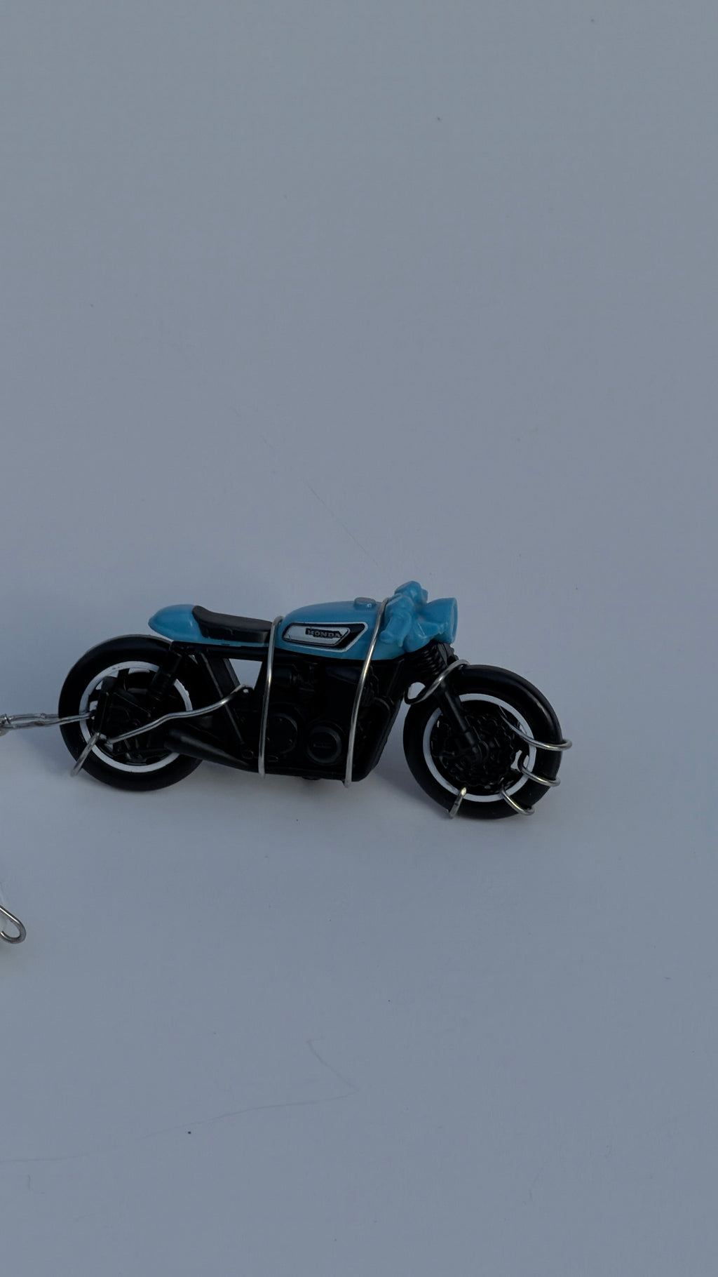 Honda Motorcycle Hot Wheels Keychain
