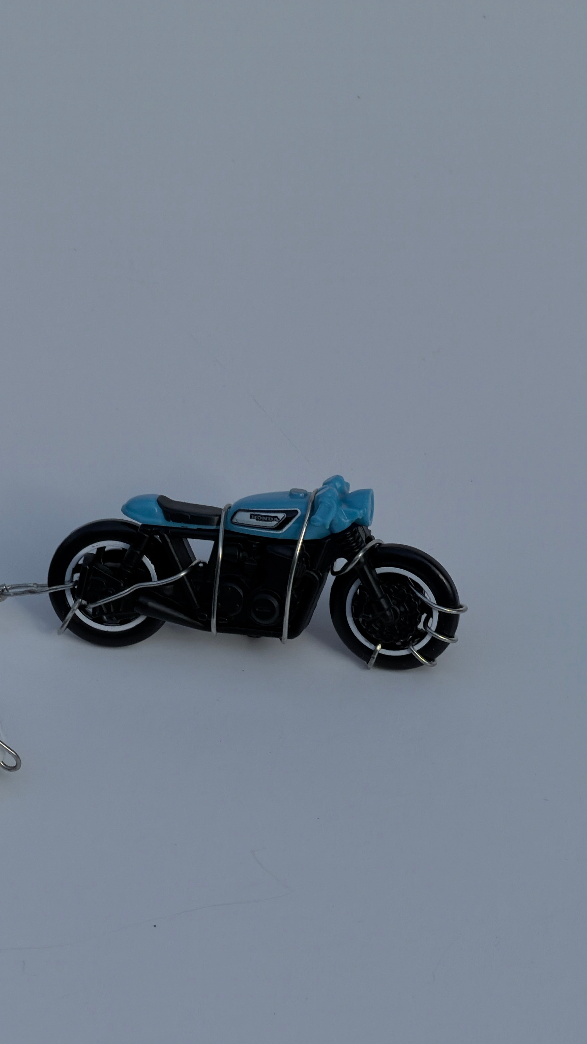 Honda Motorcycle Hot Wheels Keychain